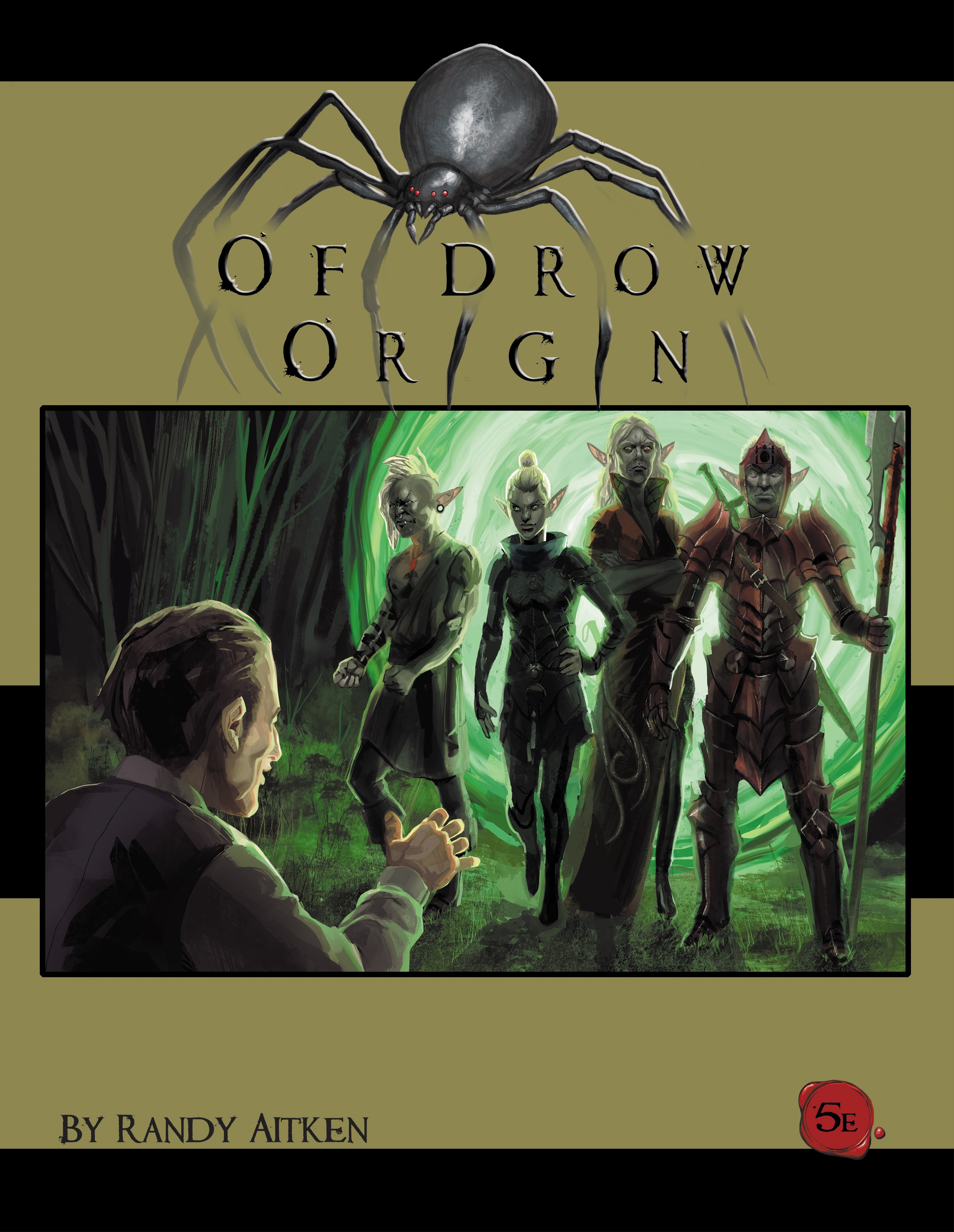 Of Drow Origin Book Cover